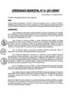 Vista preliminar de documento ORDENANZA MUNICIPAL Nº014-2011-MDNC