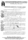 Vista preliminar de documento ORDENANZA MUNICIPAL Nº020-2011-MDNC