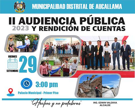 AUDIENCIA PÚBLICA