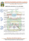 Vista preliminar de documento ORDENANZA MUNICIPAL Nº016-2013-A/MDNC