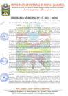 Vista preliminar de documento ORDENANZA MUNICIPAL Nº017-2013-A/MDNC
