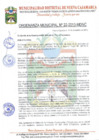 Vista preliminar de documento ORDENANZA MUNICIPAL Nº022-2013-A/MDNC