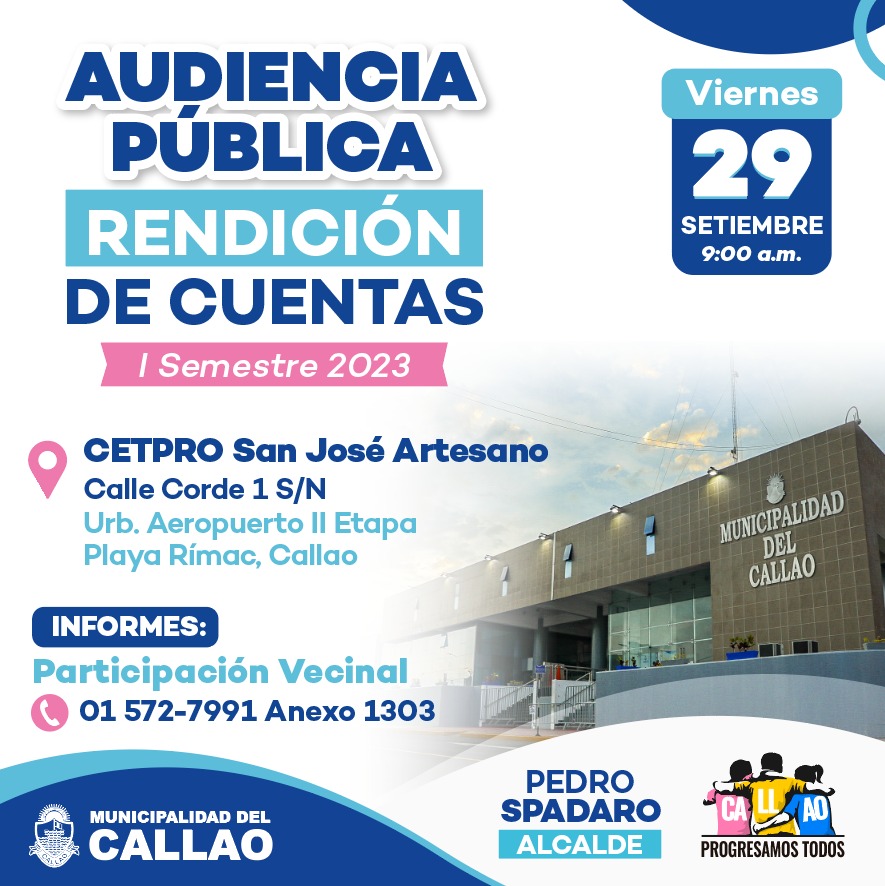 rendicion de cuentas