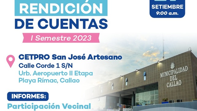 rendicion de cuentas