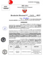 Vista preliminar de documento Resolucion Directoral N° 004806-2023