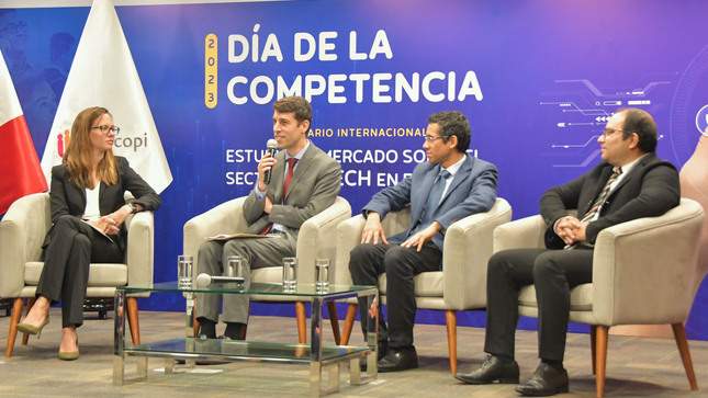 El Indecopi ofrece recomendaciones para mejorar la competencia en los servicios financieros donde concurren las empresas Fintech