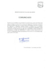 Vista preliminar de documento  Comunicado