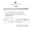 Vista preliminar de documento  Comunicado - Proceso CAS N° 063