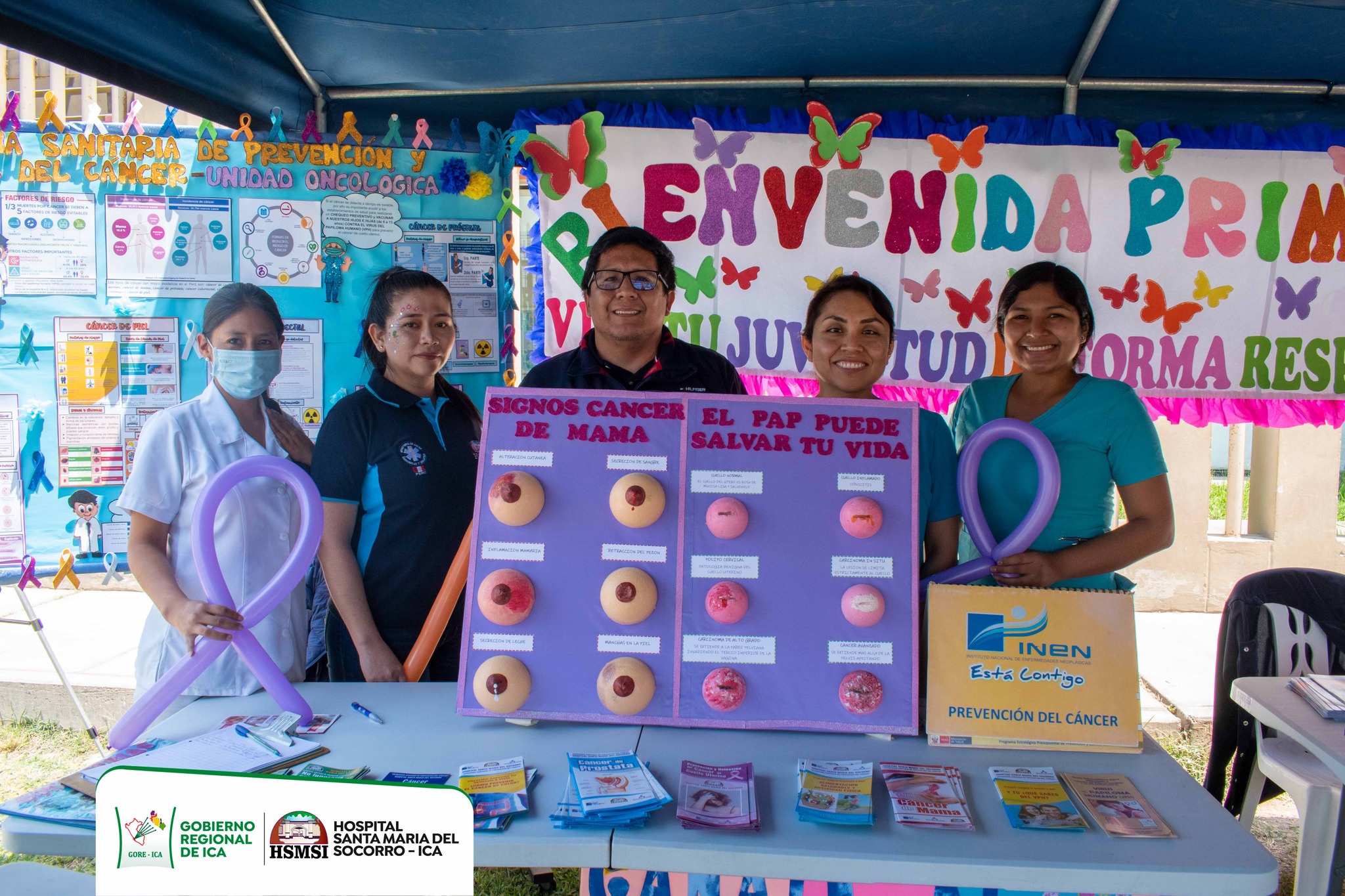 Estrategias Sanitarias presentadas en la feria