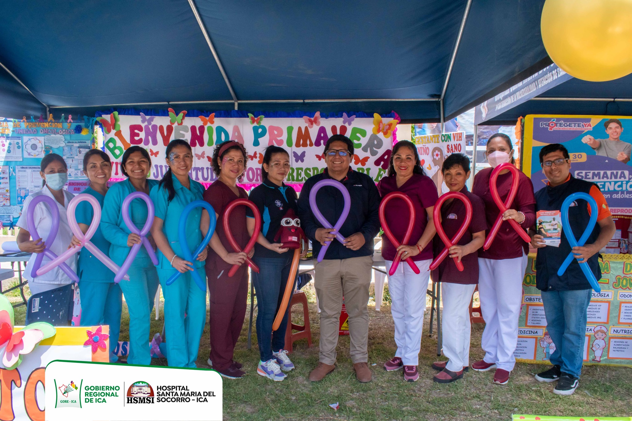 Estrategias Sanitarias presentadas en la feria