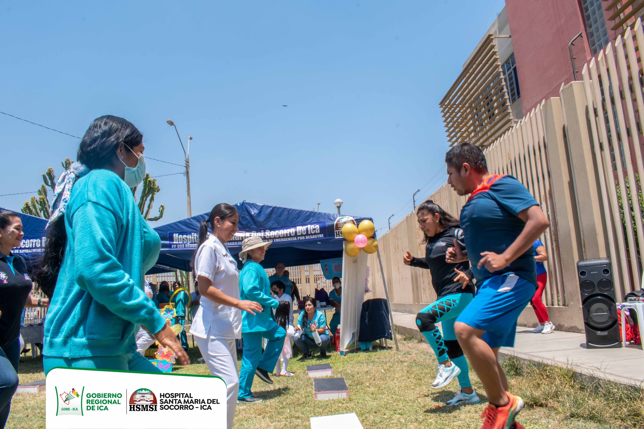 Estrategias Sanitarias presentadas en la feria