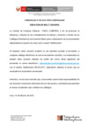 Vista preliminar de documento Comunicado N° 003-2018-PERÚ COMPRAS/DAM