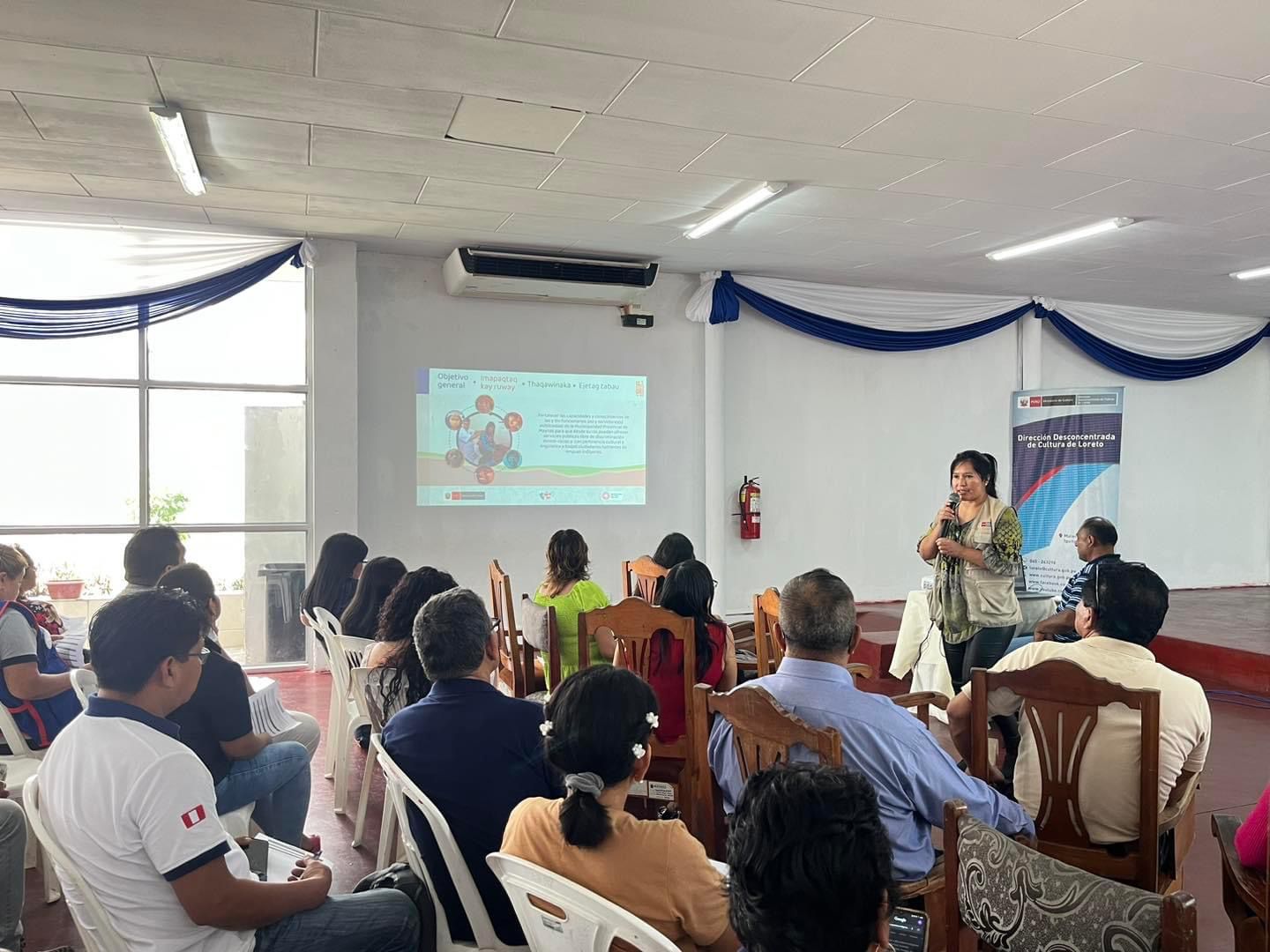taller de capacitación sobre derechos lingüísticos, prevención y tratamiento de prácticas de discriminación étnico – racial