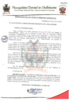 Vista preliminar de documento RESOLUCION DE ALCALDIA Nº 00106-2019-A-MDCH-SG