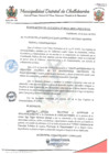 Vista preliminar de documento RESOLUCION DE ALCALDIA Nº 00118-2019-A-MDCH-SG