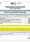 Vista preliminar de documento COMUNICADO 060-2023-CEED- ENCARGATURA DE PLAZA DIRECTIVA CETPRO MICAELA BASTIDAS ---- ETAPA EVALUACIÓN EXCEPCIONAL