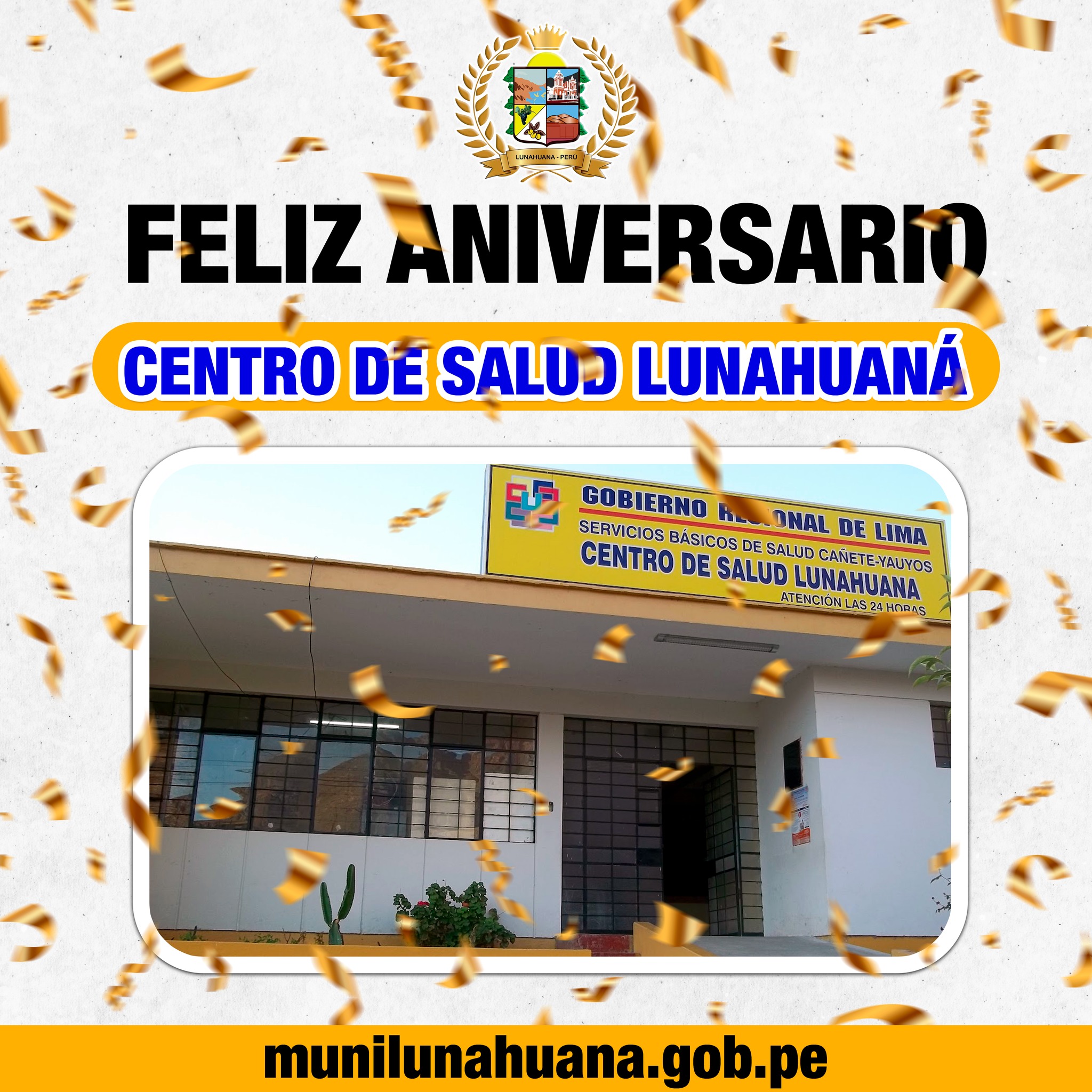 👉 Hoy queremos saludar y felicitar al Centro de Salud de nuestra jurisdicción, en conmemorar en la fecha LVI años de funcionamiento al servicio de la población. 