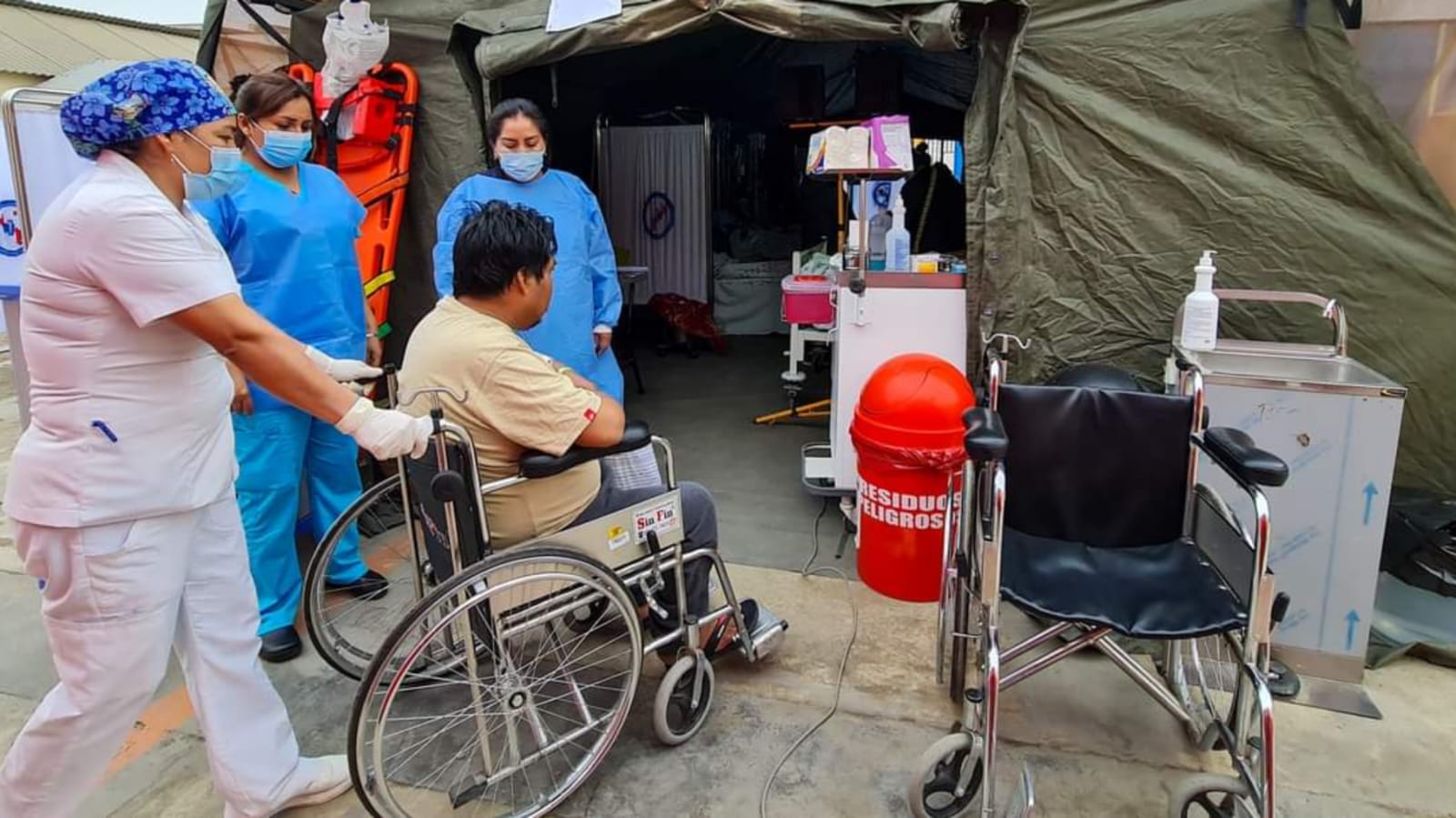 Digerd supervisó uso de la oferta móvil desplazada al Hospital Carlos Lanfranco La Hoz de Puente Piedra