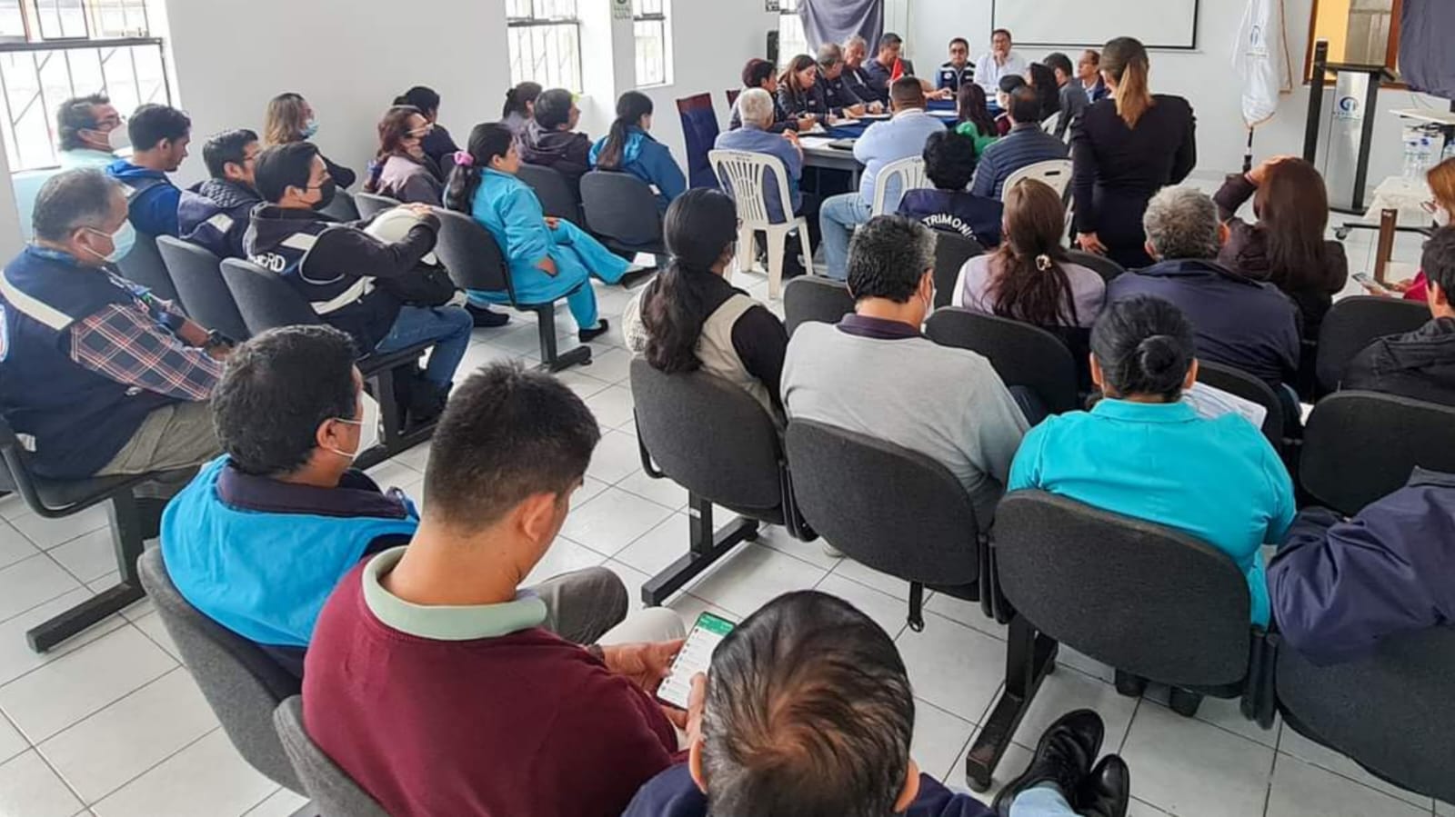 Digerd supervisó uso de la oferta móvil desplazada al Hospital Carlos Lanfranco La Hoz de Puente Piedra