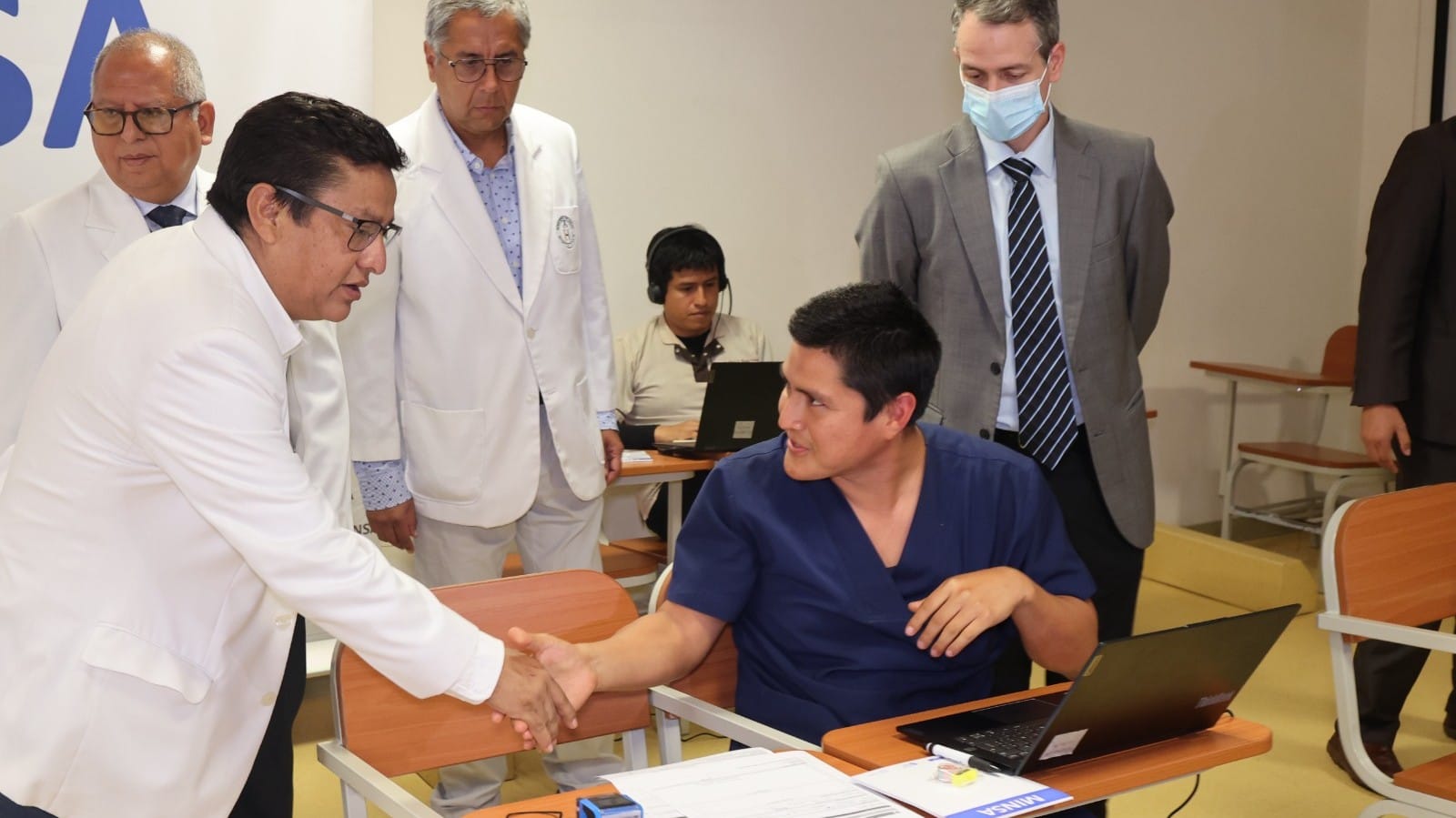 Ministro César Vásquez inauguró el Servicio de Telesalud en el Hospital Lima Este-Vitarte