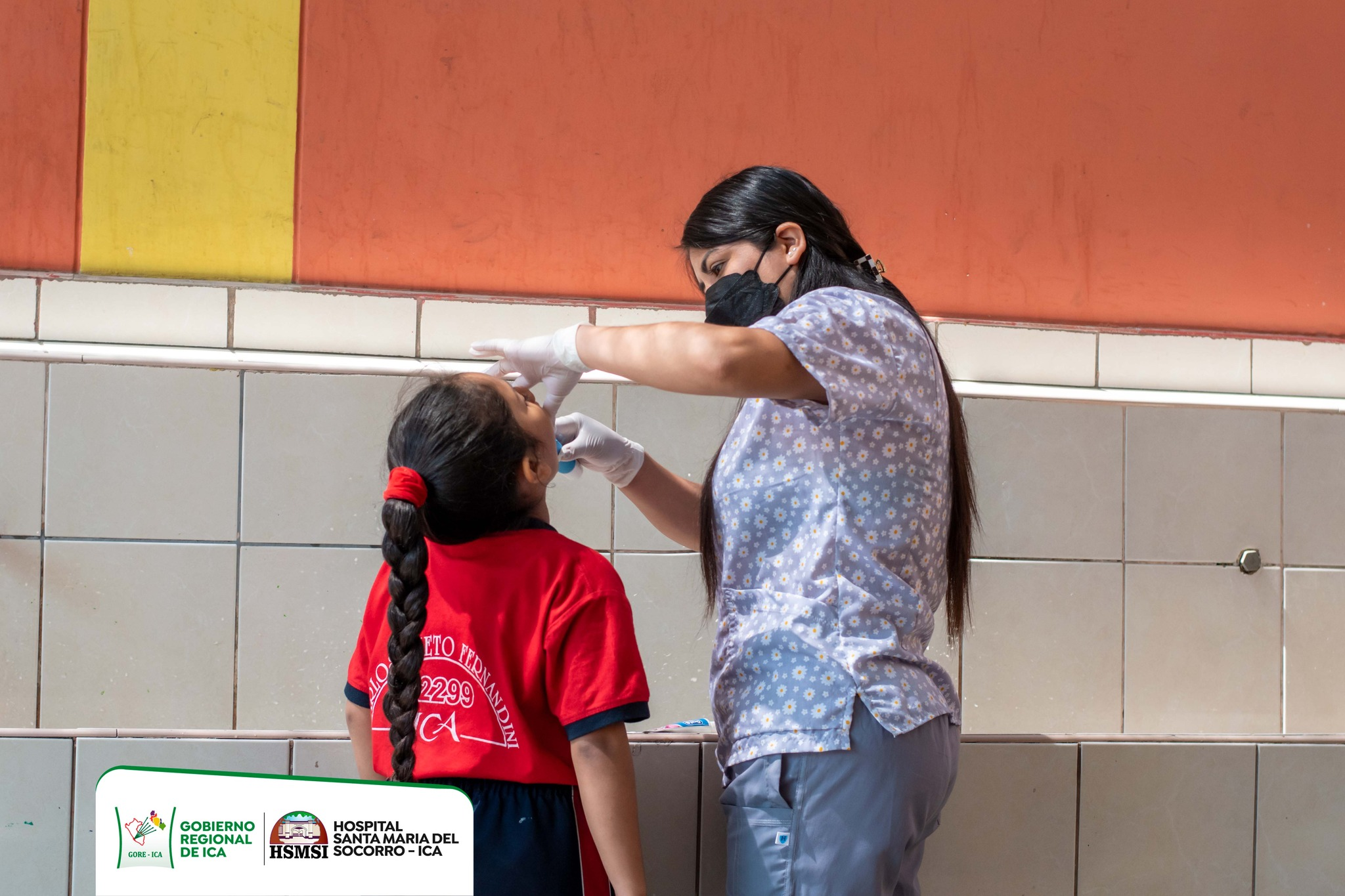 Estrategia Sanitaria de Salud Bucal realizo una intervención a los alumnos y alumnas del 2.º grado de primaria del Colegio Carlos Cueto Fernandini.