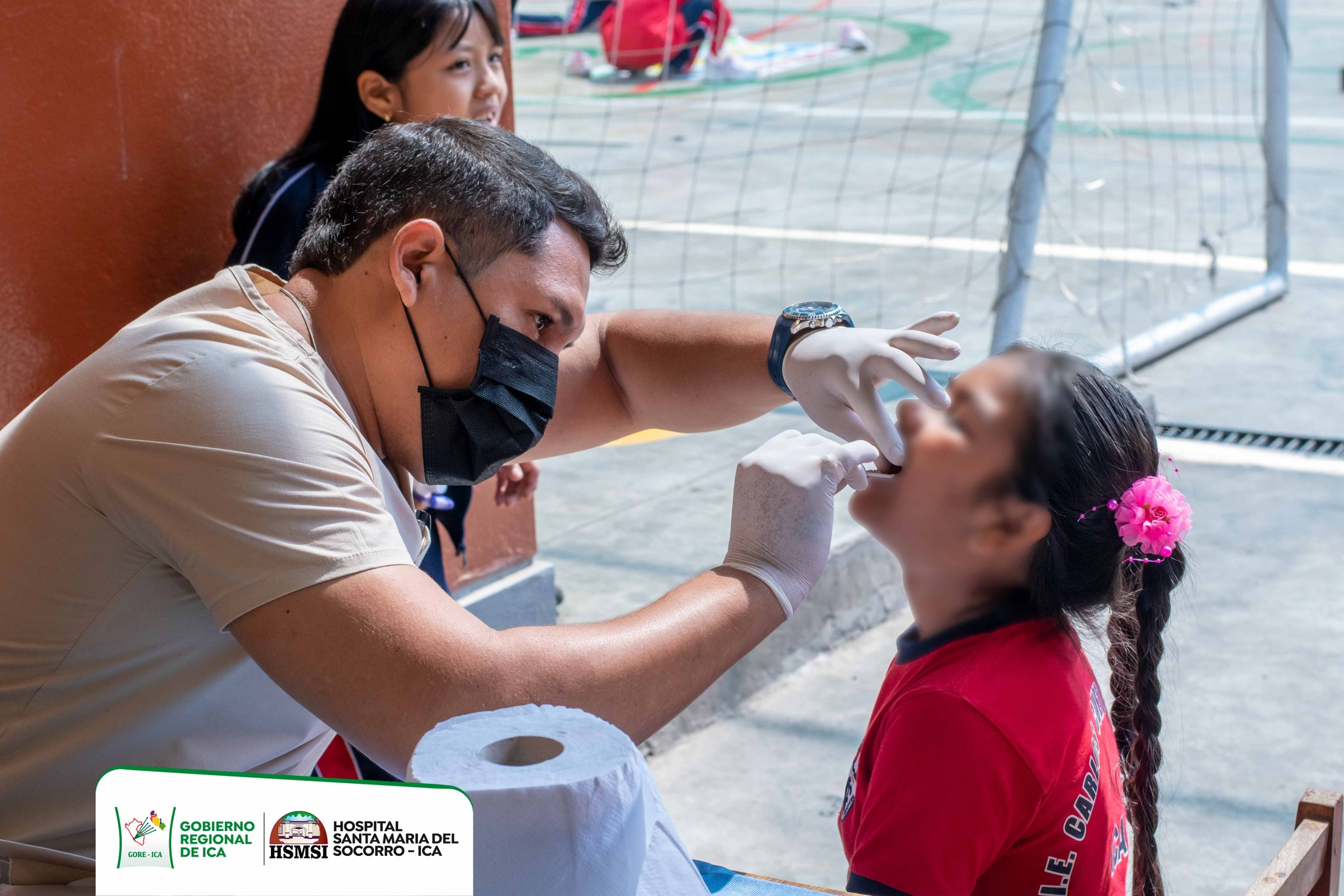 Estrategia Sanitaria de Salud Bucal realizo una intervención a los alumnos y alumnas del 2.º grado de primaria del Colegio Carlos Cueto Fernandini.