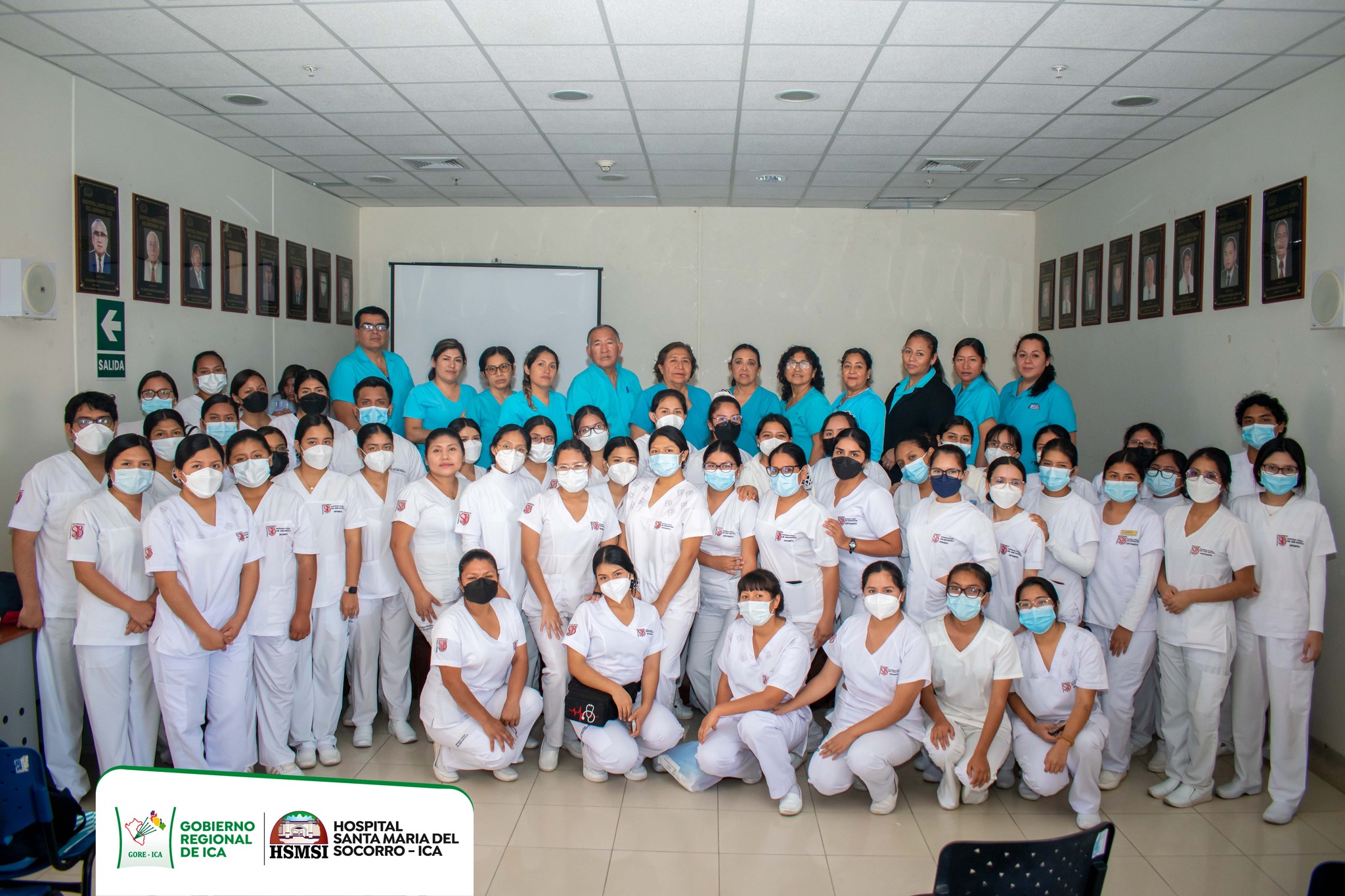 Ceremonia de bienvenida a los nuevos practicantes de Enfermería 