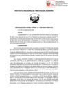 Vista preliminar de documento Resolución Directoral N° 0256-2023-INIA-OA