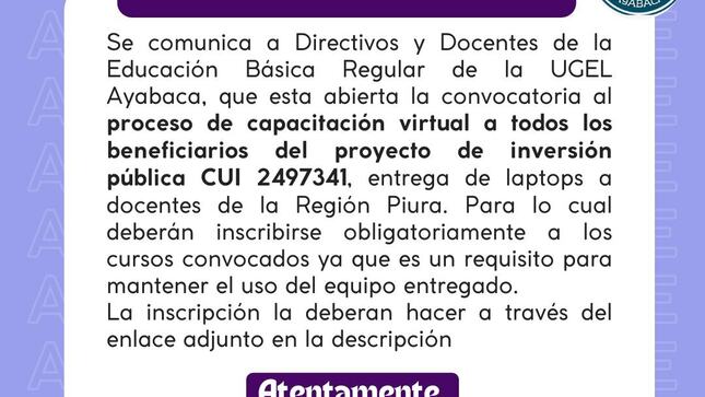 Comunicado 