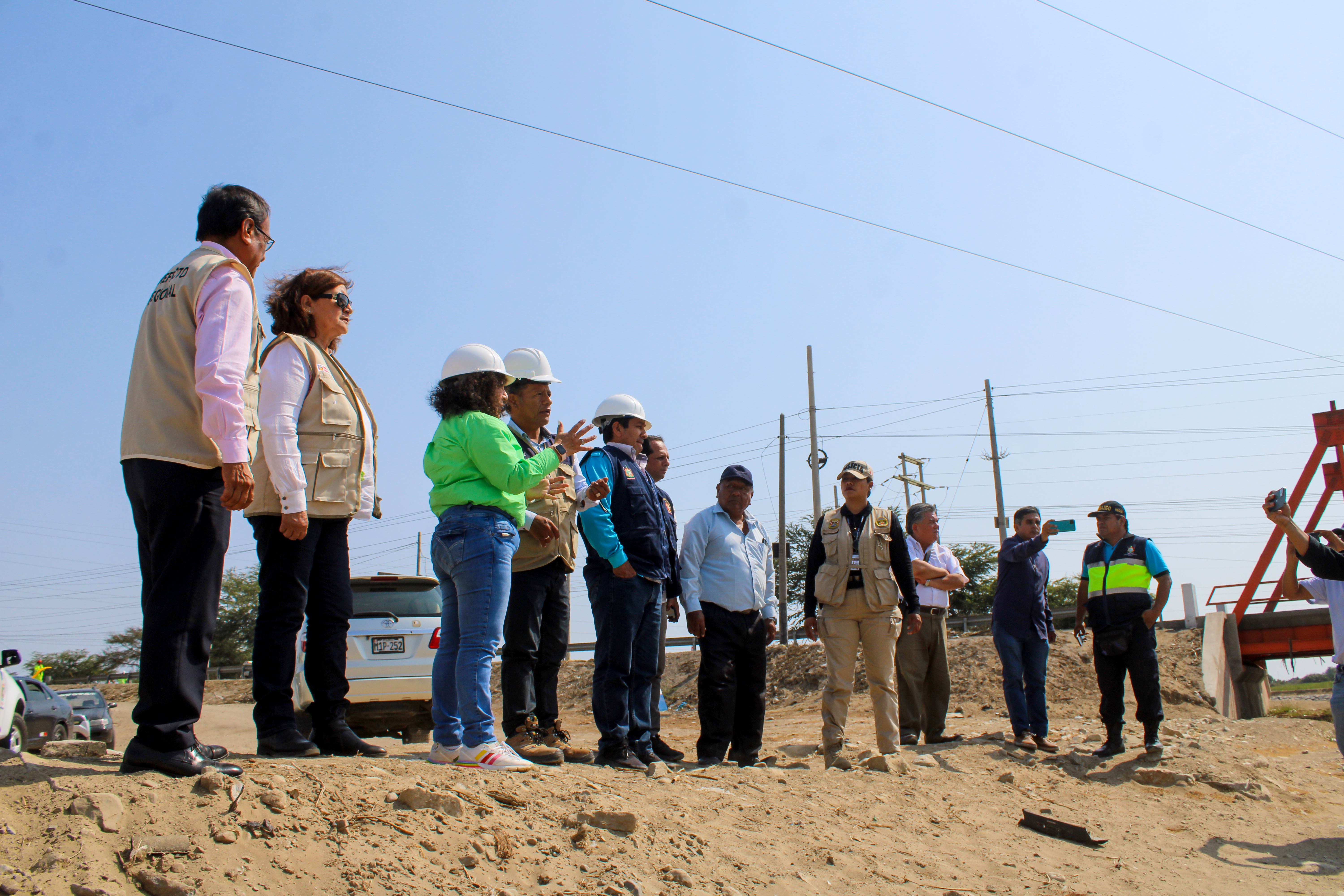 Se comprometió a facilitar espacios de diálogo para la ejecución de las obras necesarias que la población necesita, y para afrontar las labores preventivas ante el fenómeno climático del Niño Global.