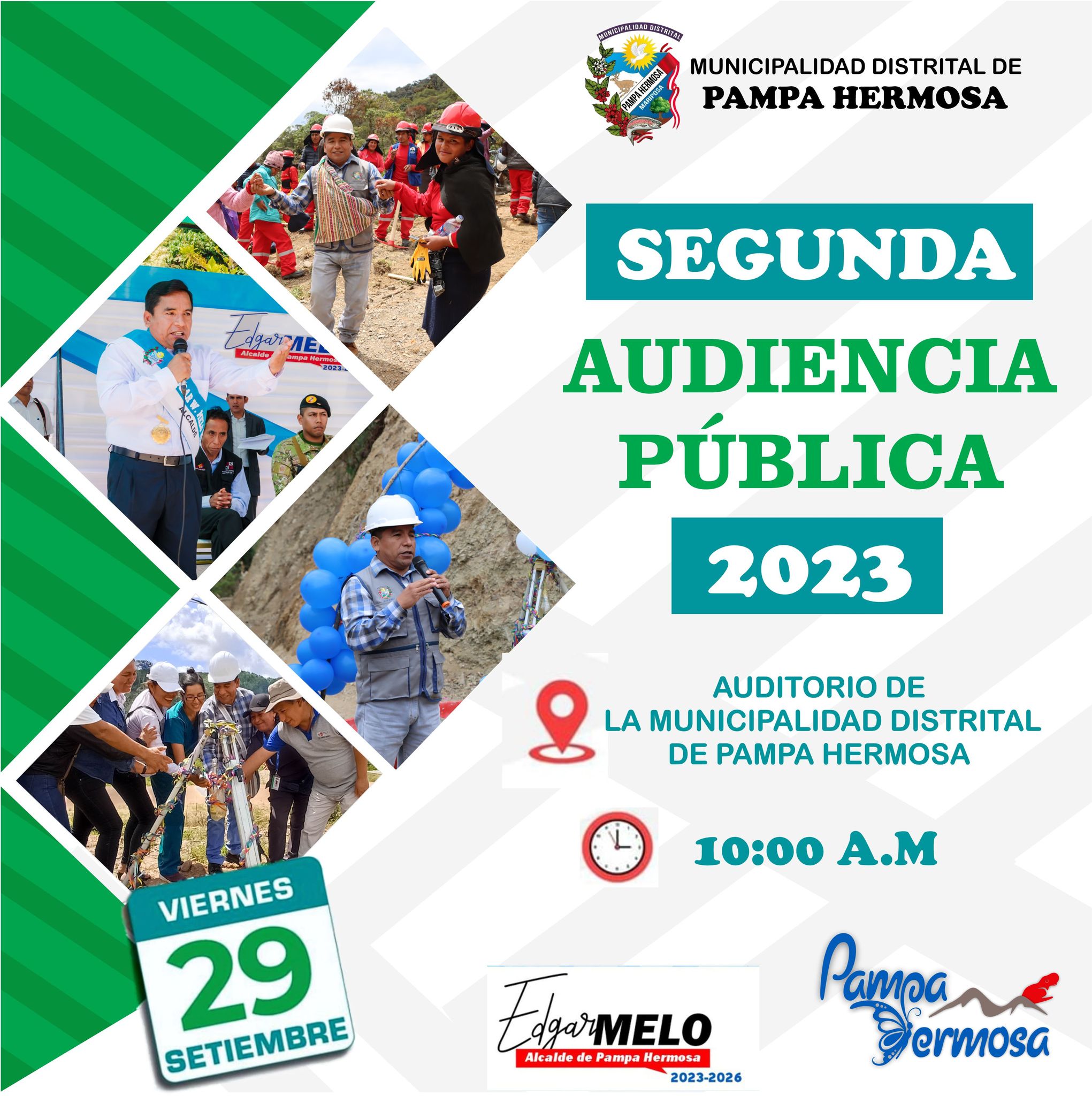 Banner Segunda Audiencia Pรบblica 2023