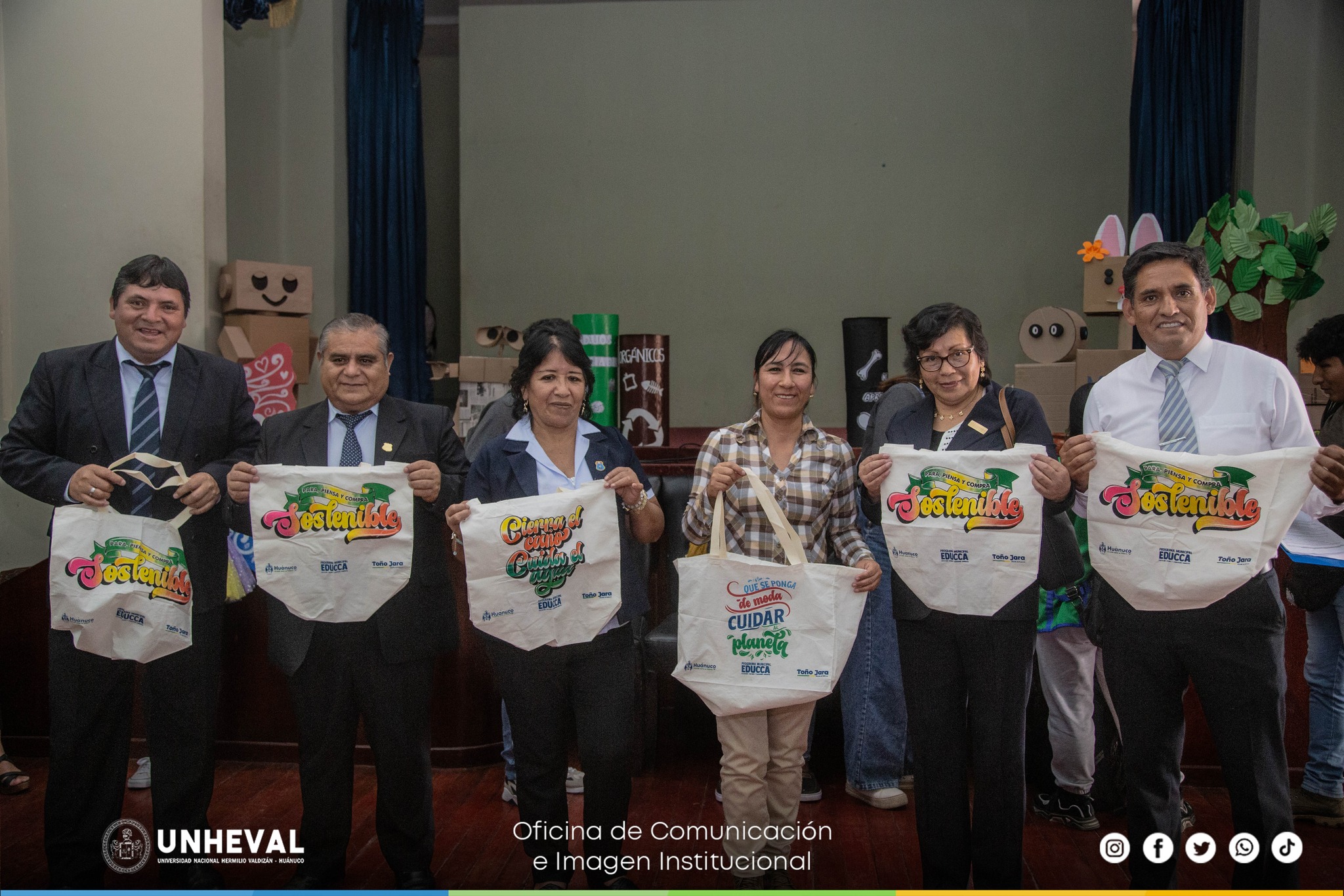 UNHEVAL promueve la conciencia ambiental e identidad cultural en estudiantes del nivel primario
