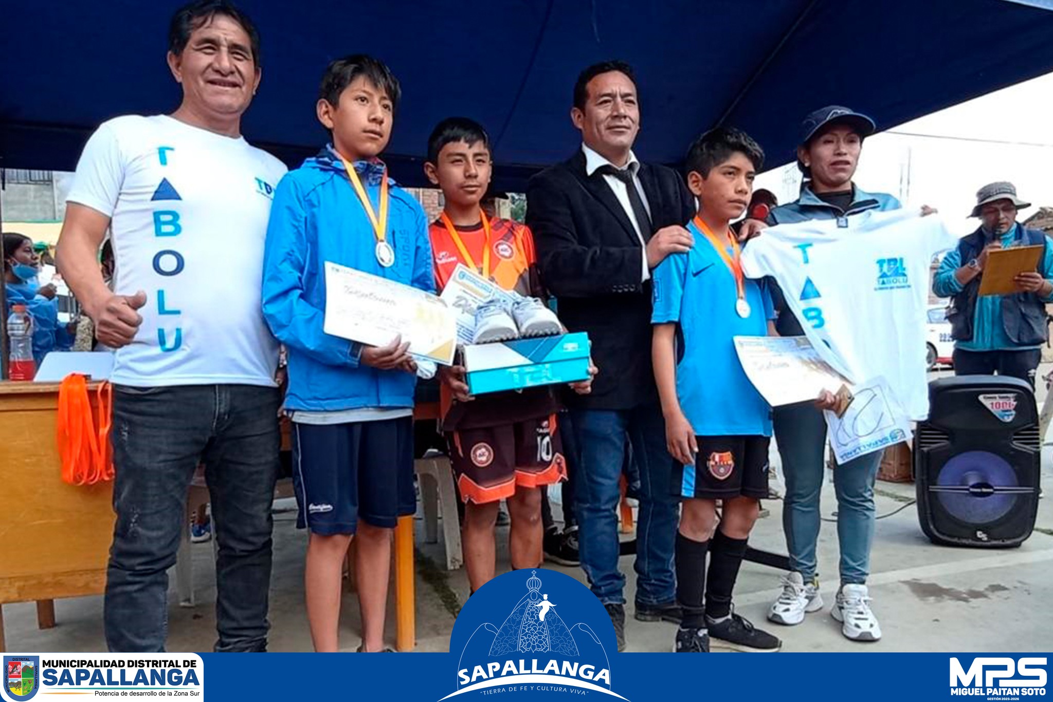 III Competencia de Atletismo Infantil en el Anexo de Miluchaca