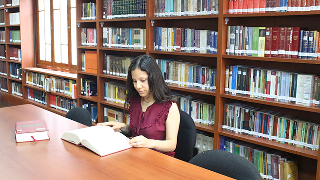 Ciudadanía tiene acceso libre a la biblioteca del Tribunal Constitucional que administra el Centro de Estudios Constitucionales.