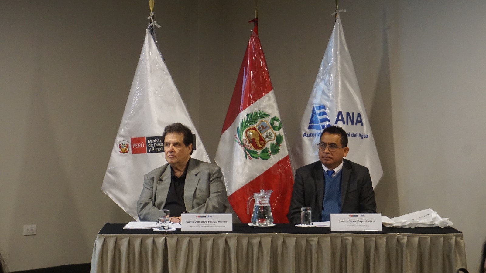 Cuentan con la participación de 40 representantes de ministerios y/o instituciones, Autoridades Administrativas del Agua y Administraciones Locales de Agua, entre otros