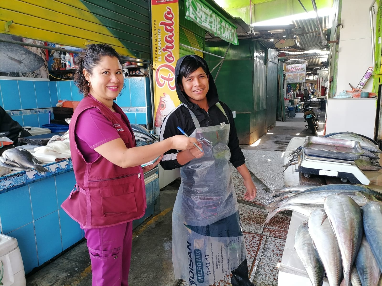 La estrategia sanitaria en el Mercado Modelo