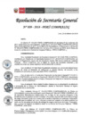 Vista preliminar de documento Resolución de Secretaría General N° 009-2018-PERÚ COMPRAS/SG