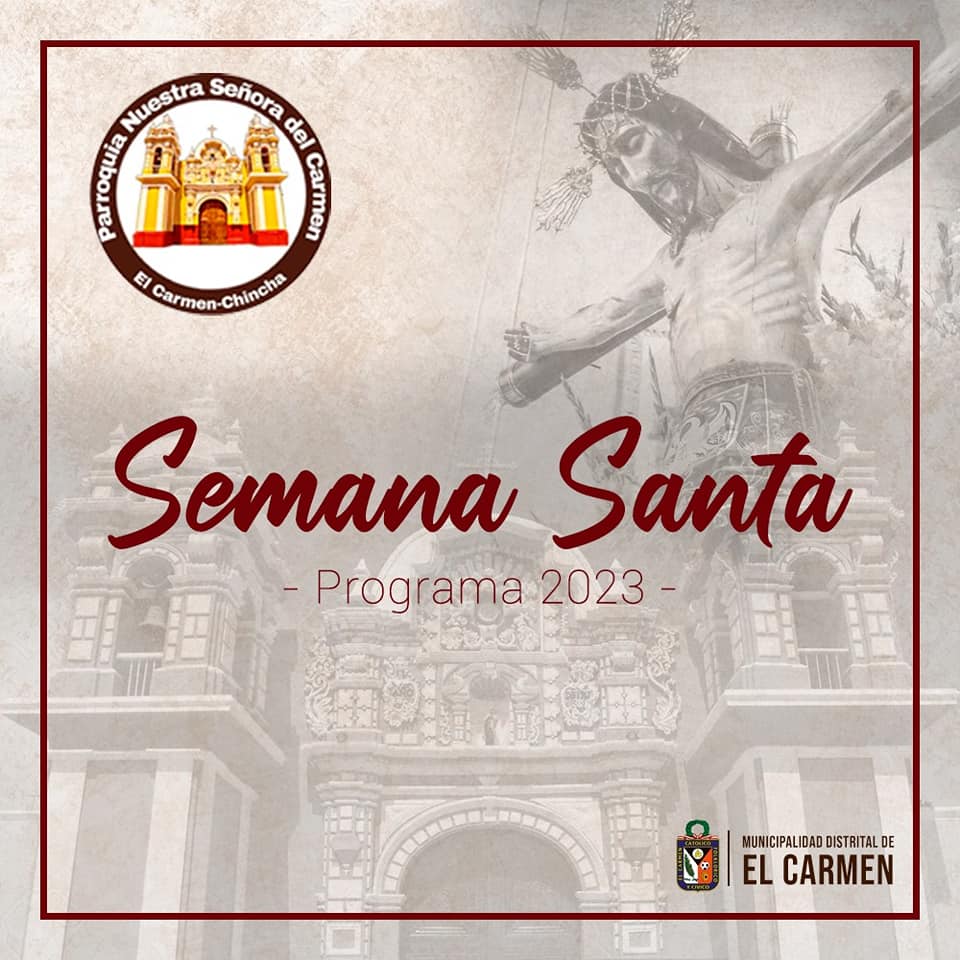 PROGRAMACIÓN DE LA PARROQUIA NUESTRA SEÑORA DEL CARMEN