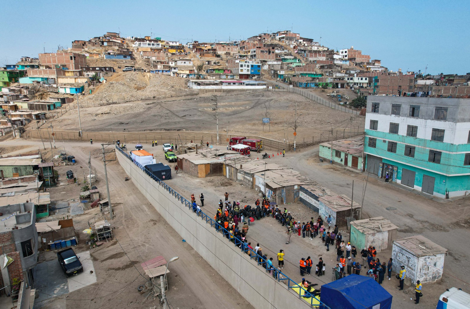Actividad tuvo lugar en zona vulnerable del distrito