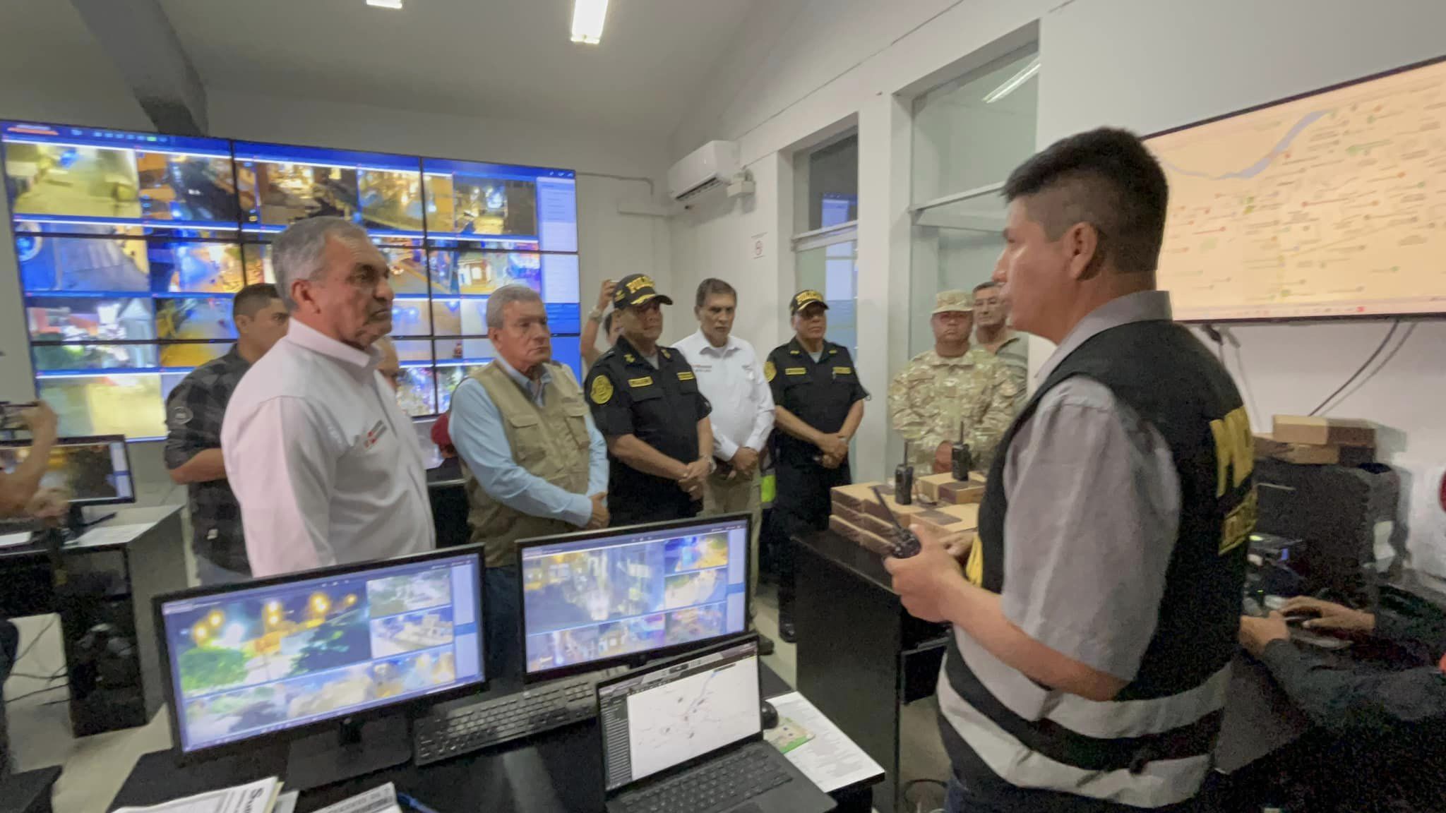 Policía Nacional se integra a las acciones de monitoreo del sistema de videovigilancia en Sullana