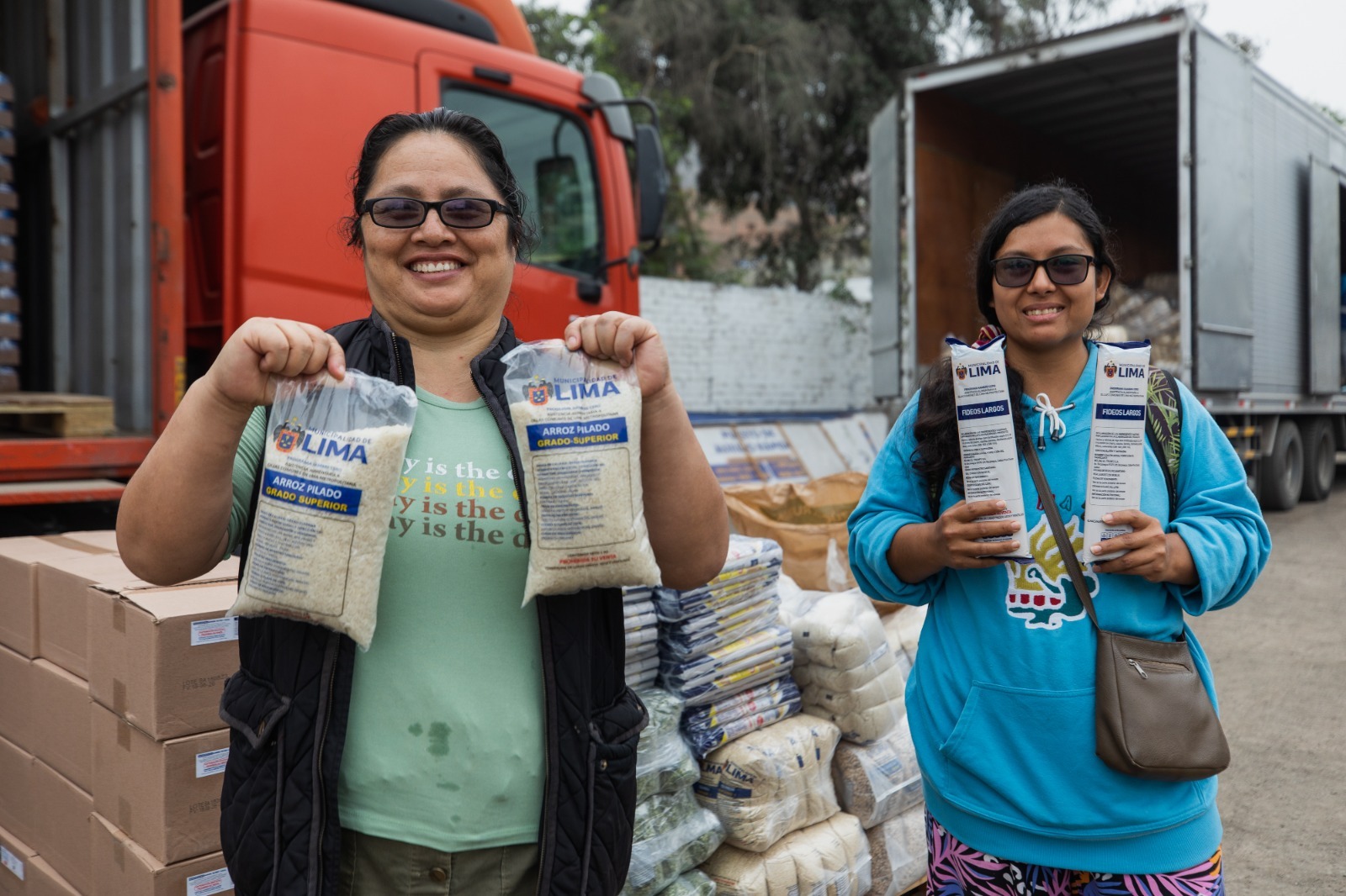 Distribución en simultáneo en diversos distritos