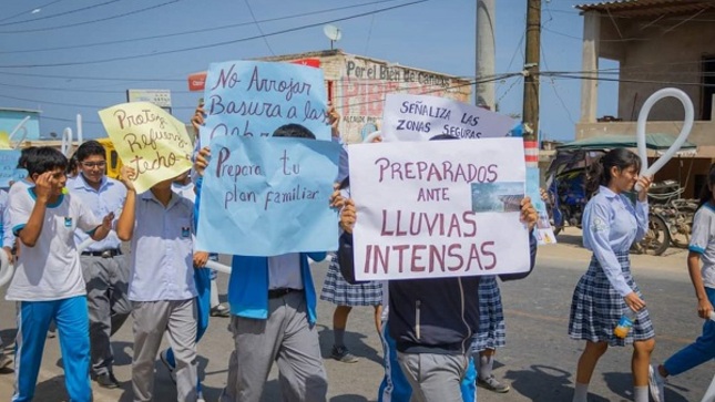 Promueven la participación ciudadana para el simulacro sobre lluvias intensas