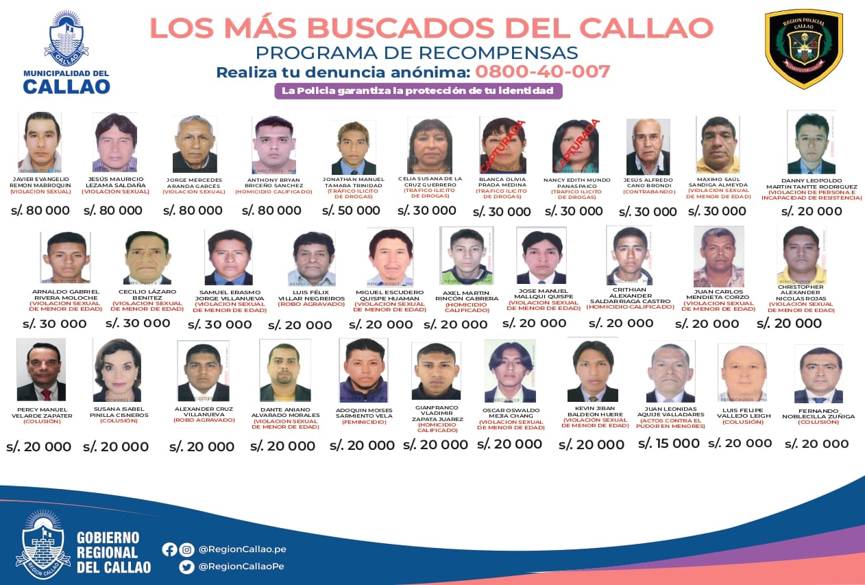 Ayudemos a mantener al Callao seguro.