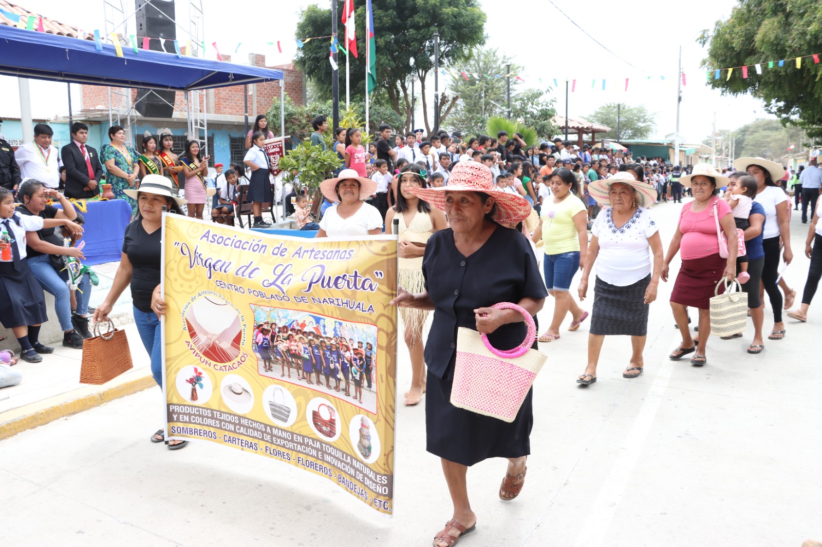 MPP estuvo presente en el 558.° aniversario del CP de Narihualá