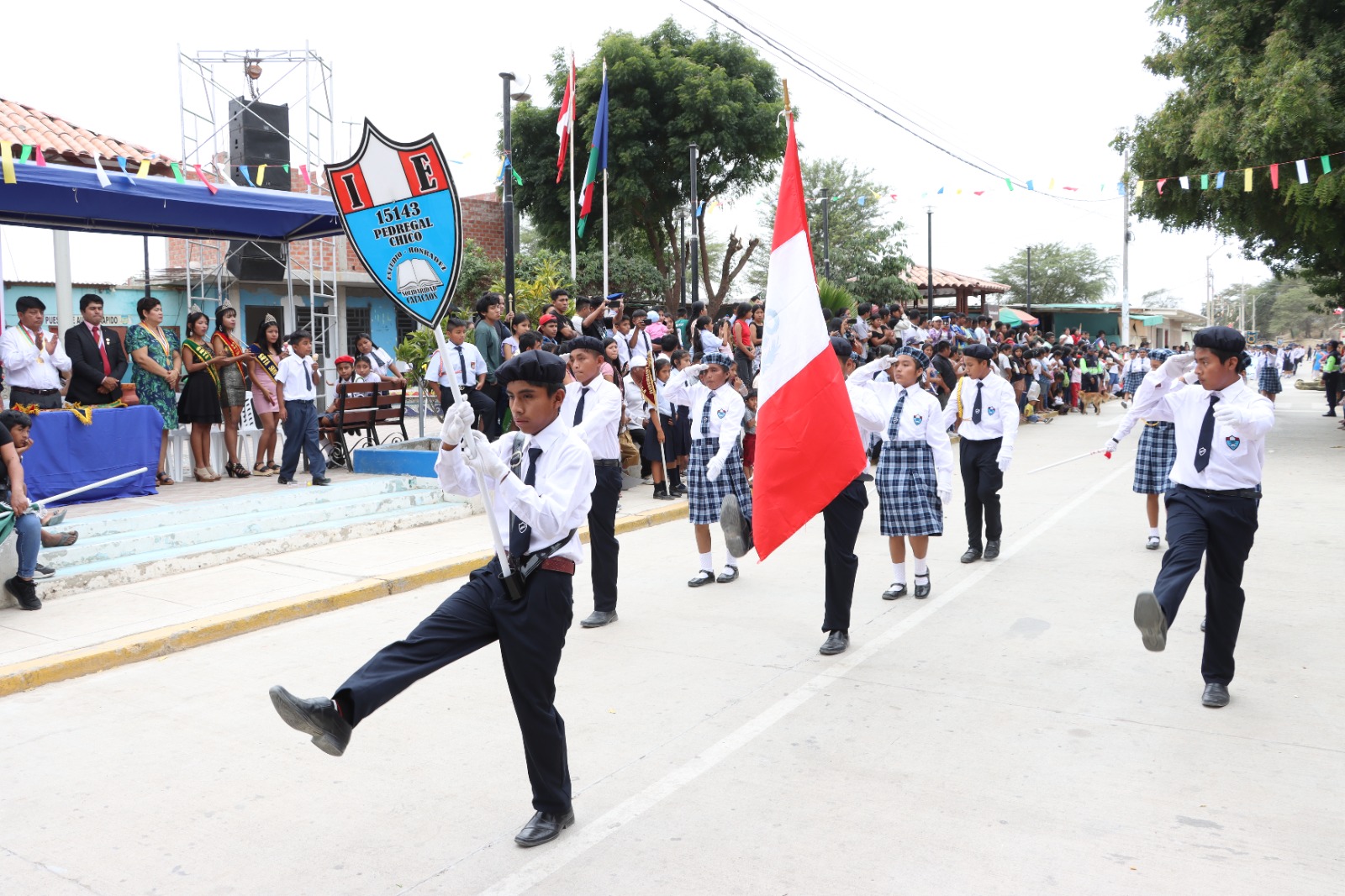MPP participó de 558.° aniversario del CP de Narihualá