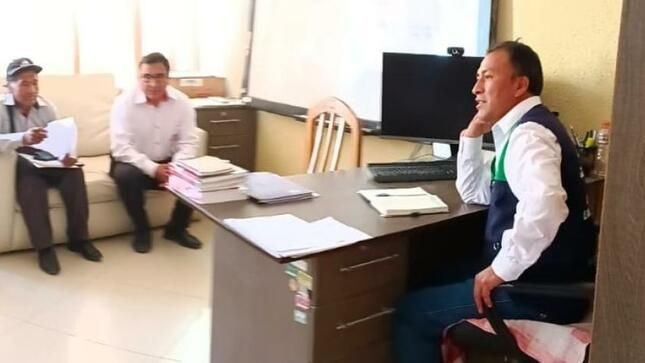 Encaminados en continuar con las titulaciones a favor de la ciudadanía, hoy mantuvimos una reunión para brindar apoyo y abordar el avance situacional de la transferencia de un terreno inscrito a nombre del Gobierno Regional que será transferido a la Municipalidad Provincial Mariscal Nieto.
