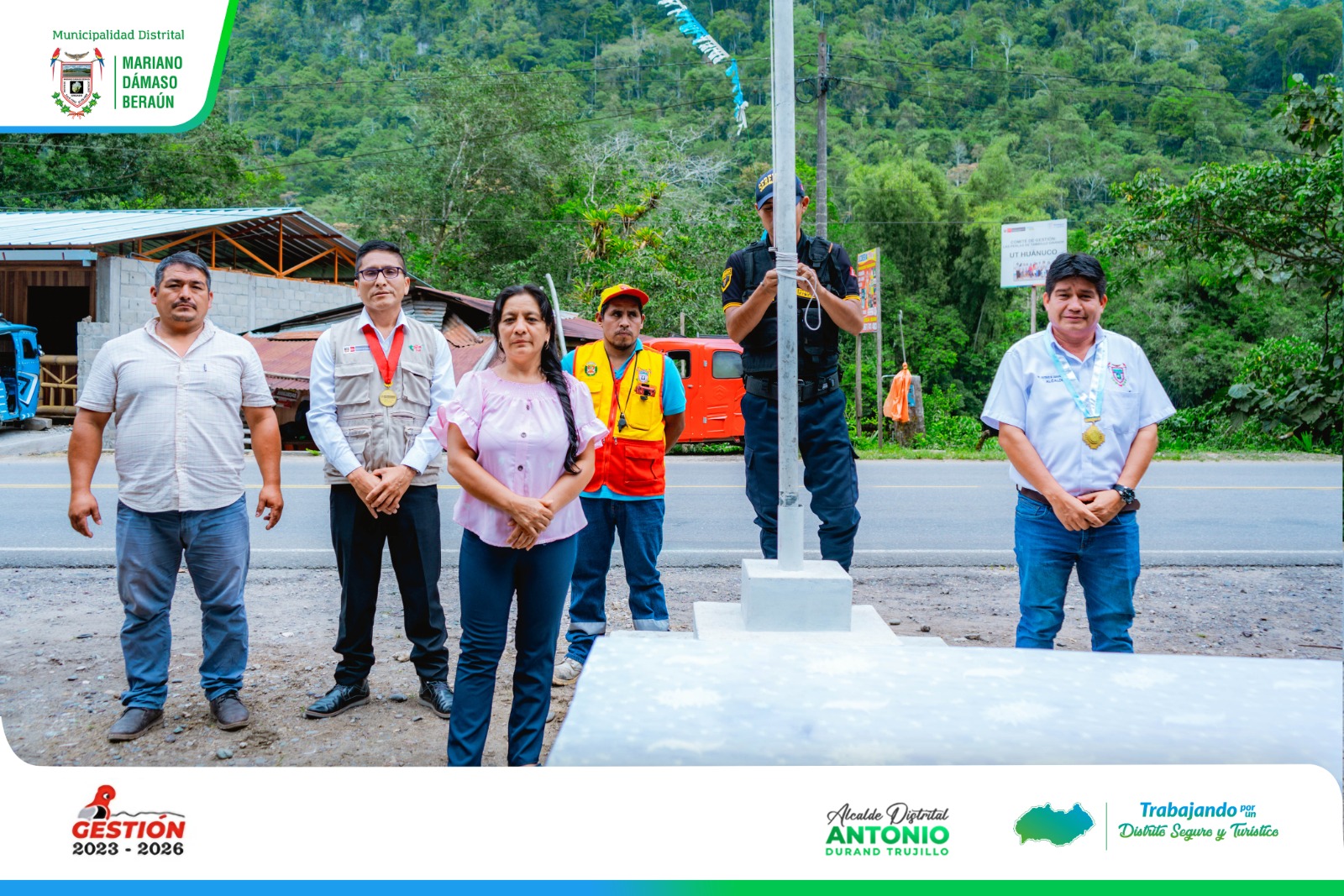 En el cruce de Santa Rosa de Quezada