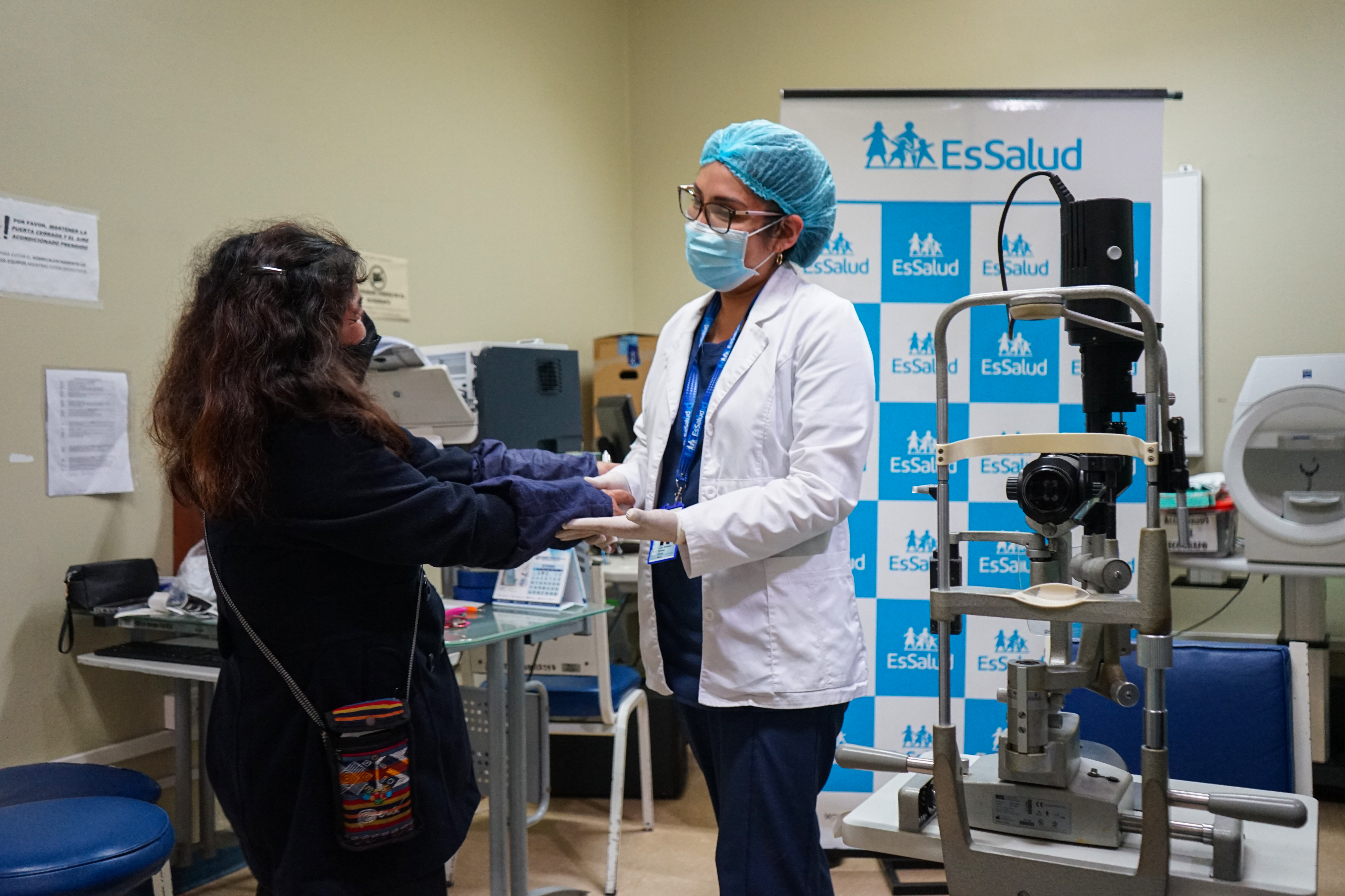 Servicio de Oftalmología del hospital Sabogal