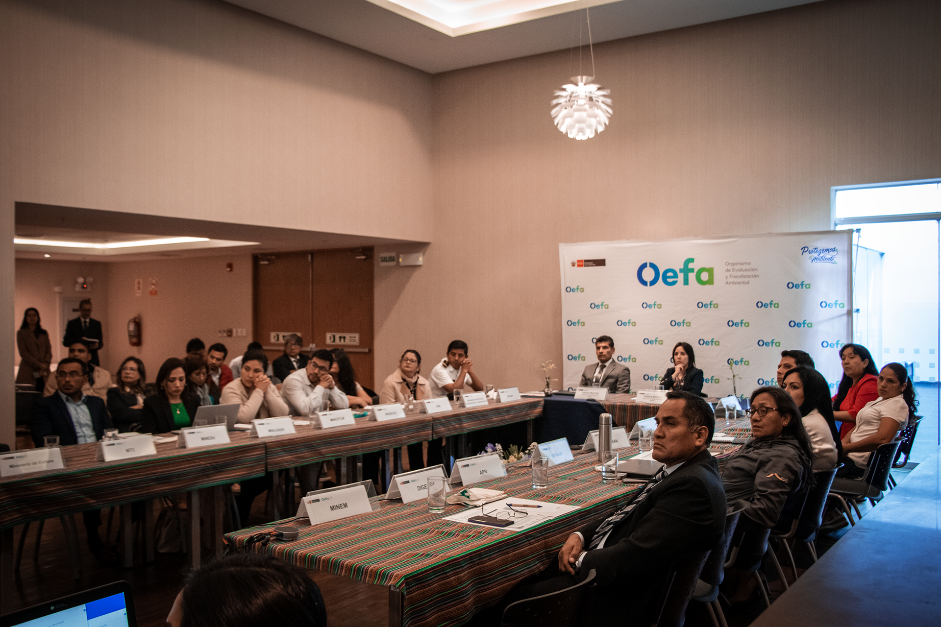 OEFA y MINAM realizan la II Reunión Ejecutiva con las autoridades del Sistema Nacional de Gestión Ambiental