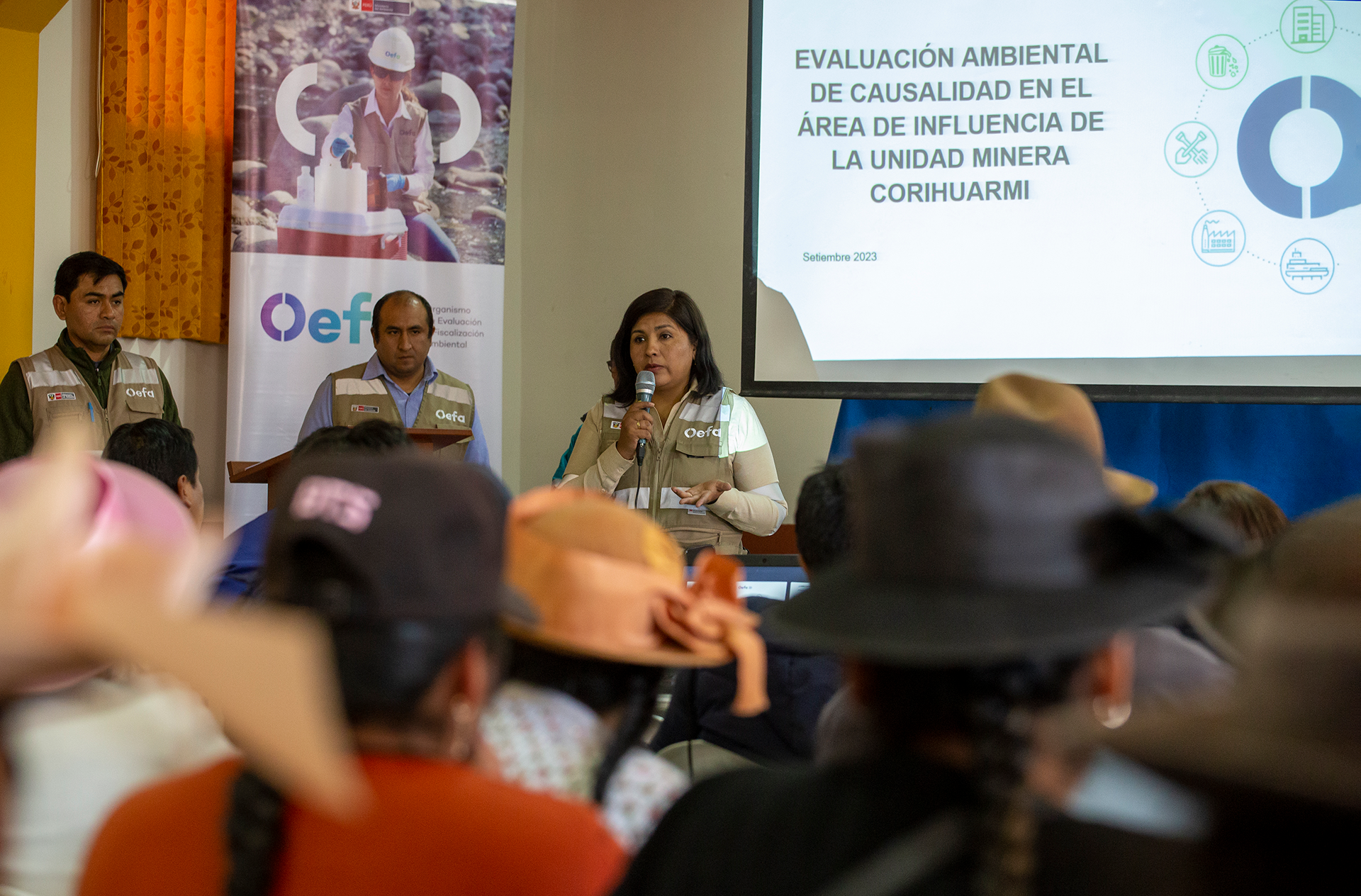 Junín: OEFA dictó medidas administrativas a la minera Corihuarmi a partir de los resultados de la evaluación ambiental de causalidad